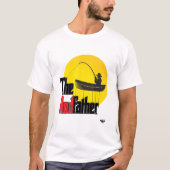 The Rodfather Fishing Enthusiast Fisherman Dad Tシャツ (正面)