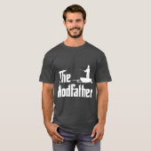 The Rodfather Funny Fishing for Fisherman Gift Tシャツ (正面フル)
