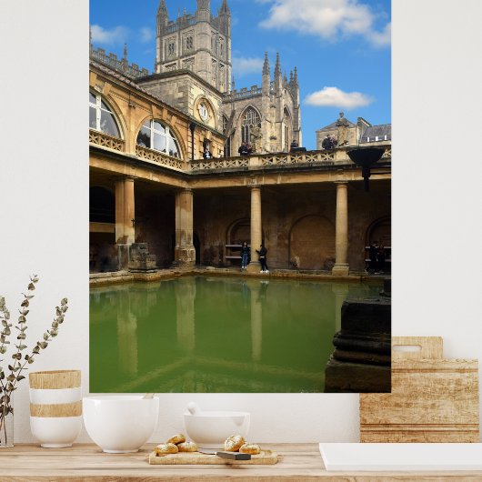 The Roman Baths, Bath. ポスター (キッチン)