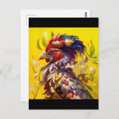 the rooster postkarte ポストカード (正面/裏面)