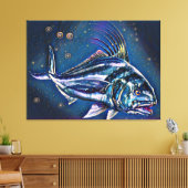 The Roosterfish, Baja California Canvas Print キャンバスプリント (インサイチュ (リビング))