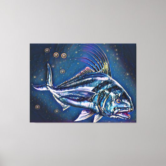 The Roosterfish, Baja California Canvas Print キャンバスプリント (正面)