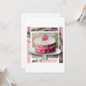 The Rosy Confection カード (正面/裏面インサイチュ)