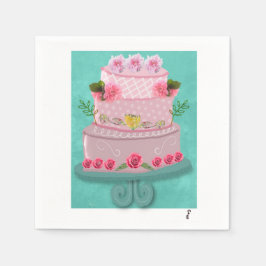 The RosyCelebration スタンダードカクテルナプキン