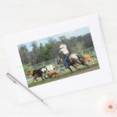 The Roundup - Ranch Sticker 長方形シール (封筒)