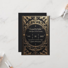 The Royal Choice: "Royal Baroque Wedding Invitatio 招待状