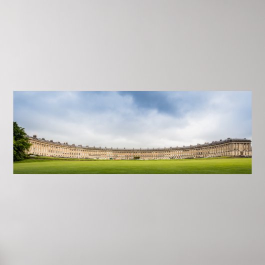The Royal Crescent, Bath, UK ポスター (正面)