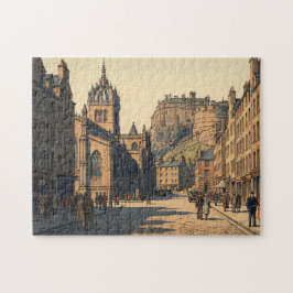 The Royal Mile at Edinburgh  ジグソーパズル