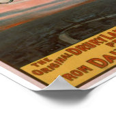 「The Ruby」素晴らしヴィンテージシアターポスター ポスター (角)