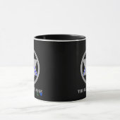 The Rural Badge Mug Black Handle マグカップ (中央)