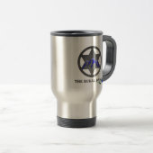 The Rural Badge Stainless Steel insulated Mug トラベルマグ (正面右)