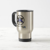 The Rural Badge Stainless Steel insulated Mug トラベルマグ (正面左)