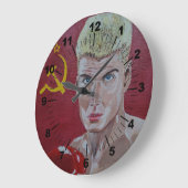 The Russian Painting by Alfred Fox ラージ壁時計 (傾斜)