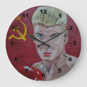 The Russian Painting by Alfred Fox ラージ壁時計 (正面)