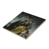 The Sabbath Of Witches Francisco Goya タイル (側面)