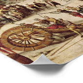 The Sack of Lyons by the Baron des Adrets ポスター (角)