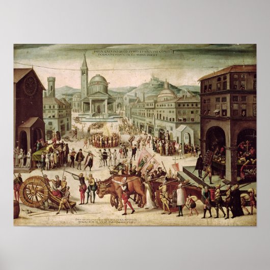 The Sack of Lyons by the Baron des Adrets ポスター (正面)