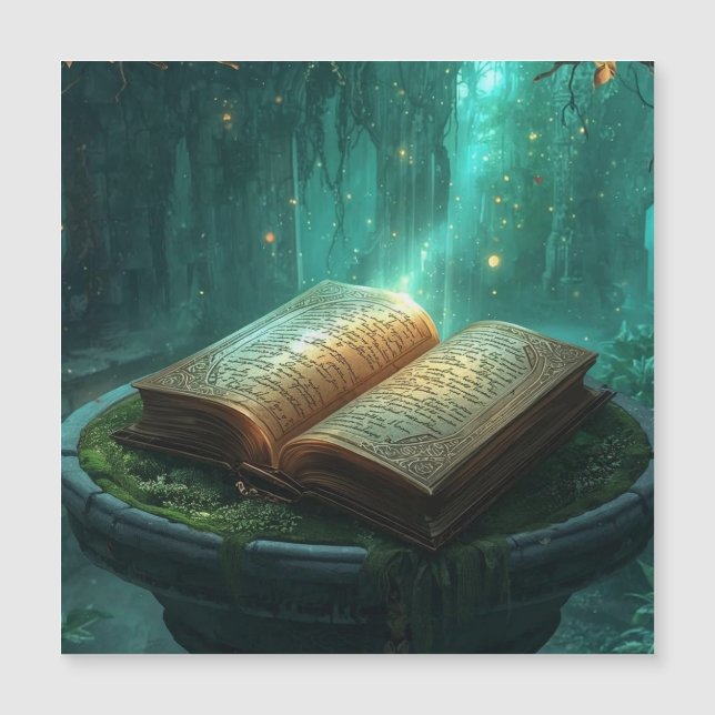 The Sacred Book of Moss and Magic (正面)