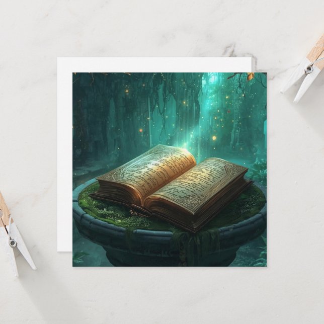 The Sacred Book of Moss and Magic (正面/裏面インサイチュ)