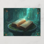 The Sacred Book of Moss and Magic ポストカード (正面)