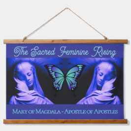 The Sacred Feminine Rising - Mary of Magdala  吊り下げ型タペストリー
