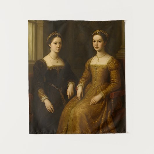  The Sacred Key's Secret: Renaissance Madonna & Ch タペストリー (正面)