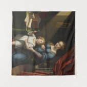  The Sacred Key's Secret: Renaissance Madonna & Ch タペストリー (正面(横))