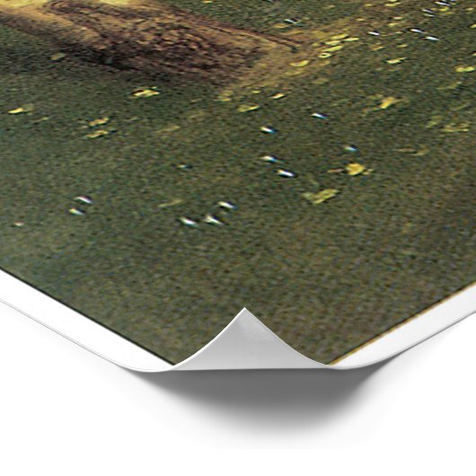 The Sacred Wood, 1882, Arnold Bocklin ポスター (角)