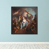 The Sacrifice of Iphigenia by Charles de La Fosse キャンバスプリント (インサイチュ (ウッドフロア))