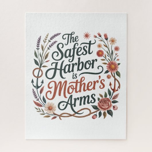 The Safest Harbor Is Mother's Arms ジグソーパズル (縦)