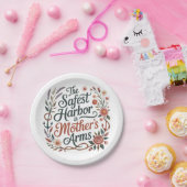 The Safest Harbor Is Mother's Arms ペーパープレート (パーティー)
