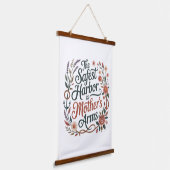 The Safest Harbor Is Mother's Arms 吊り下げ型タペストリー (傾斜あり)