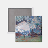 The Saint-Lazare Station, Monet マグネット (正面/裏面)
