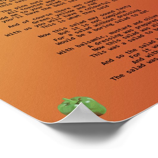 The Salad Bowl Poster ポスター (角)