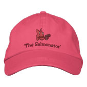 The Salmonator - Embroided Hat 刺繍入りキャップ (正面)