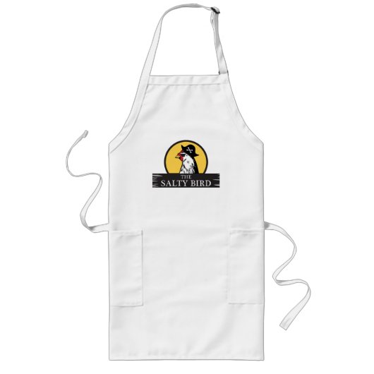 The Salty Bird Apron ロングエプロン (正面)