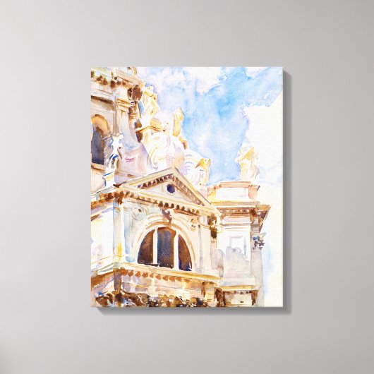 The Salute, Venice by John Singer キャンバスプリント (正面)
