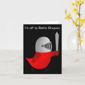 The Sammy Bird - I'm Off To Battle Dragons  カード (黄色い花)