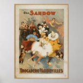 The Sandow Trocadero Vaudevilles  Poster ポスター (正面)