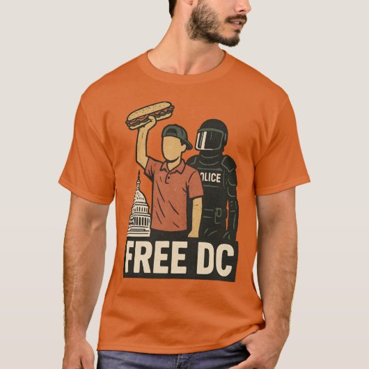 The Sandwich Guy Free DC Tシャツ (正面)