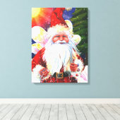 The Santa Fairy キャンバスプリント (インサイチュ (ウッドフロア))