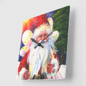 The Santa Fairy スクエア壁時計 (傾斜)