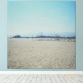 The Santa Monica Pier  キャンバスプリント (インサイチュ (ウッドフロア))