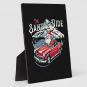 The santa's ride. フォトプラーク (側面)