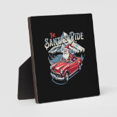 The santa's ride. フォトプラーク (正面)