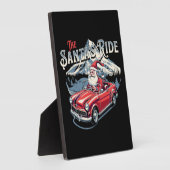 The santa's ride. フォトプラーク (側面)