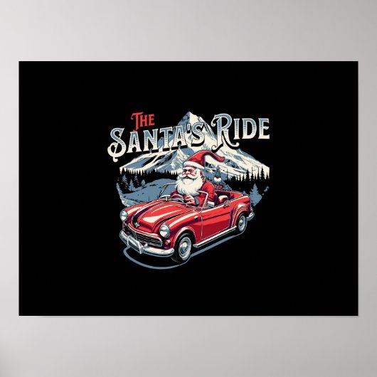 The santa's ride. ポスター (正面)