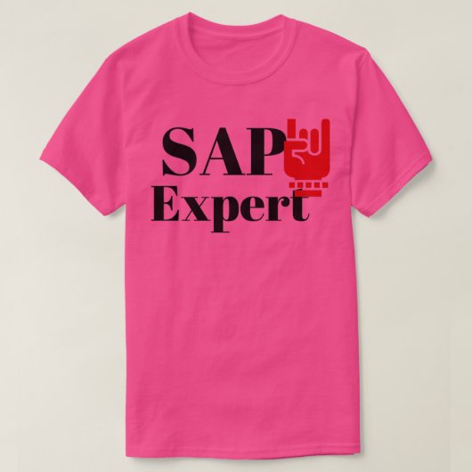 The SAP Expert Tシャツ (デザイン正面)