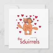 The Sbuirrels エドとメアリー・バレンタイン シーズンカード (正面)