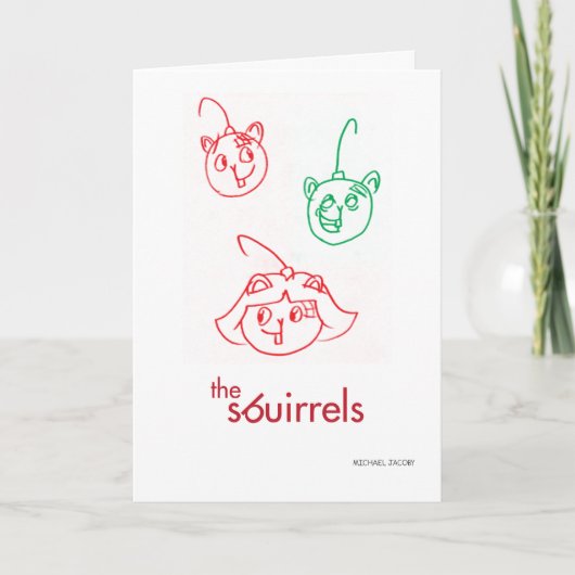 The Sbuirrels #10: "A Sbuirrels Christmas" (2021) サンキューカード (正面)